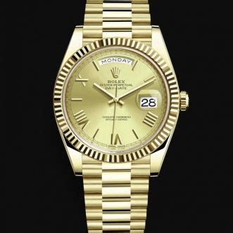 rolex day date or jaune prix|rolex day date 40 price.